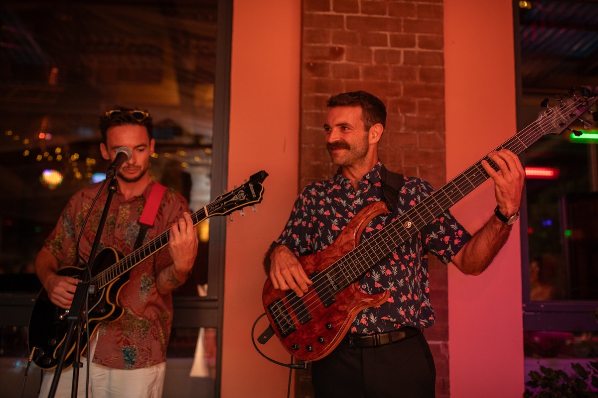 Christos Michalis - Portrait with double bass